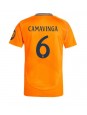 Real Madrid Eduardo Camavinga #6 Vieraspaita 2024-25 Lyhythihainen